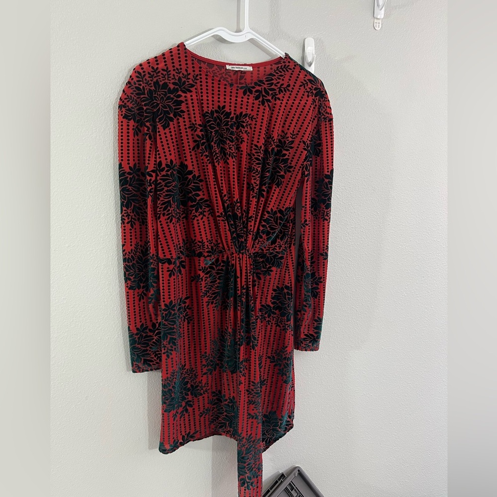 Zara gathered dress size M